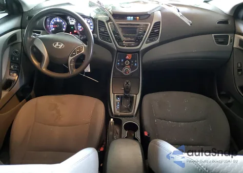 2016 Hyundai Elantra Se from USA, damaged, VIN 5NPDH4AE8GH740937